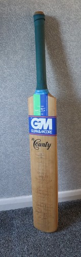 Signed cricket bat - cricket,