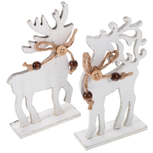Pcs reindeer figurines - pcs,