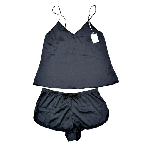 Nwt ekouaer black satin - ekouaer,