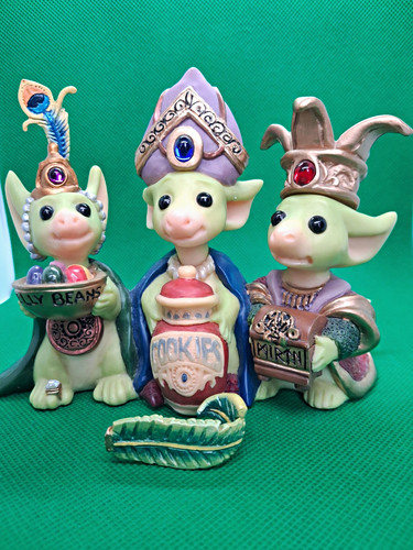 Whimsical world pocket - world,