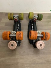 PRO 8 Skate Plates with Bellair Hockey wheels & bump stops - Bauer