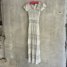 Antique Edwardian White Cotton