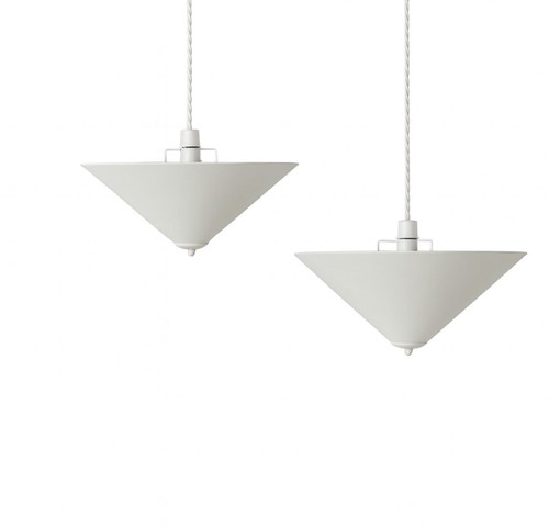 Lampshades set cream - lampshades, of