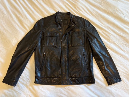 Massimo dutti genuine leather - massimo,
