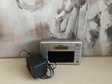 Acoustic Solutions PAD-01103 Portable DAB & FM Radio Alarm Clock - Fully Working