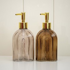 500ml Ribbed Arch Glass Soap