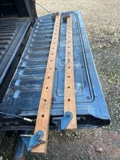 2 vintage wooden bar sash