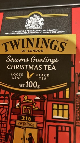 Twinings christmas tea inside - twinings,