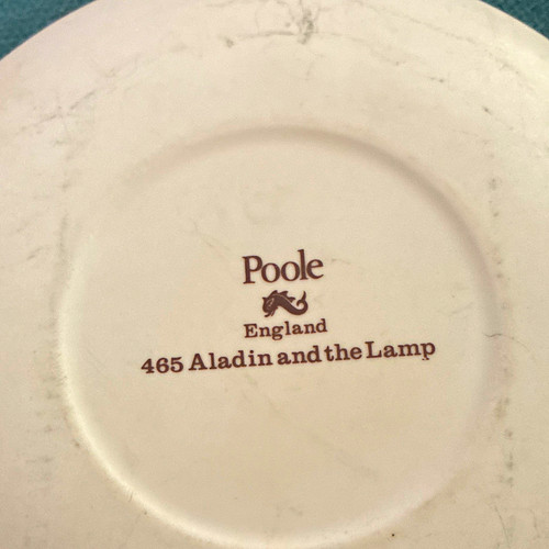 Poole 465 england aladdin - poole,