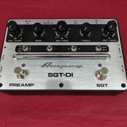 Ampeg sgt bass preamp - sgt-di,