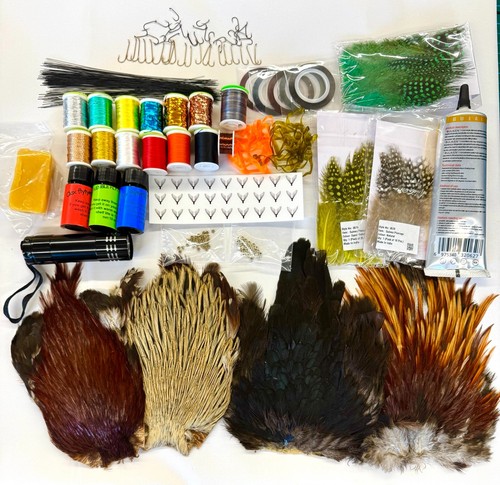 Fly tying materials kit - fly,