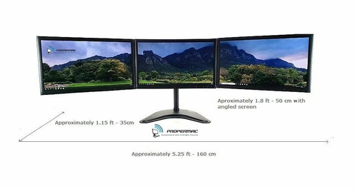Triple monitor bundle 3 - triple, 24"x