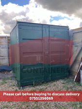 Used 10ft Shipping Container | Green | London | Ideal for Storage