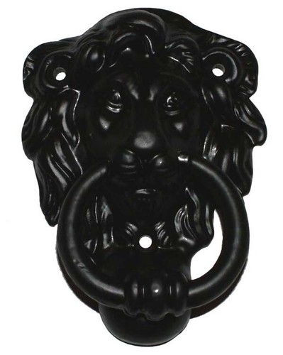 Door knocker lion head - head, ring