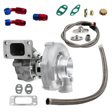 T3/T4  Turbo Turbocharger .50 A/R T04E T3 T4 0.63 A/R +oil inlet return lines