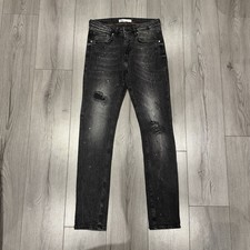 Painted Black Zara Skinny Jeans