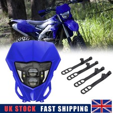 Motocross LED Headlights For Yamaha YZ125 YZ250F WR250F TTR400 TTR450 Trail Bike