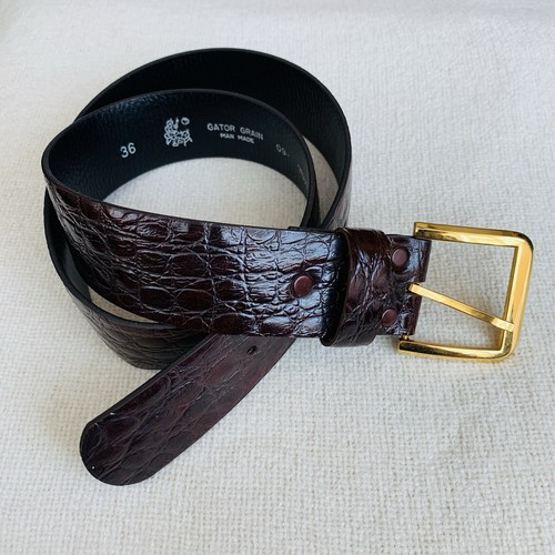 Spain brown croc embossed - croc,