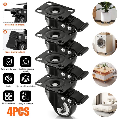 4pcs casters inch castor - casters,