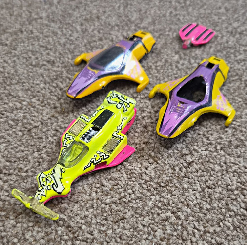 Plastic toy race car - race, body