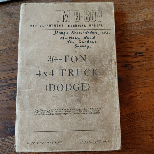 Wwii dodge ton - dodge, truck