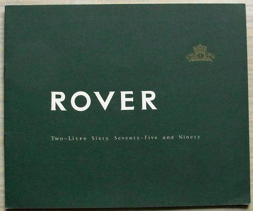 Rover two litre - rover, 75