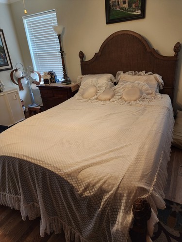 Vintage net lace - net,
