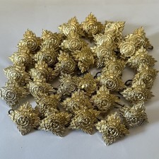 British - Bath Star / Officers Pips AA / Staybrite Approximately 25MM (See pics)