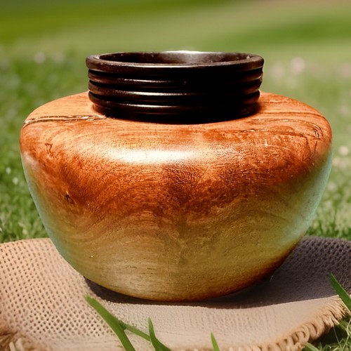 Vintage mesquite burl wood - vintage,