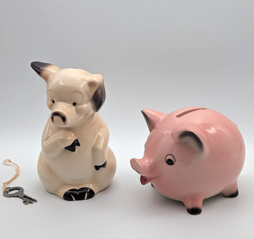 Goebel pig money boxes - goebel,