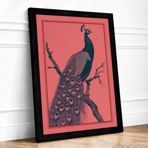Peacock branch japandi - peacock,