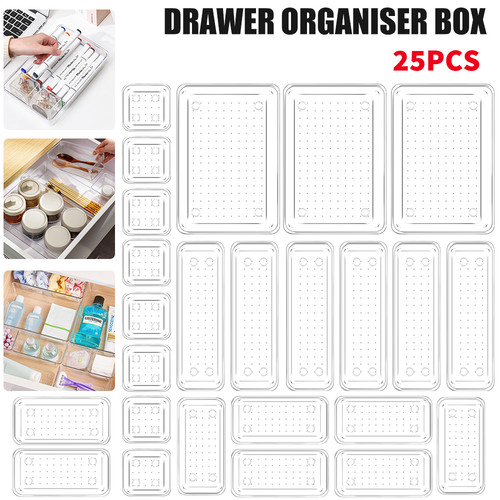 25pcs draw organiser plastic - 25pcs,