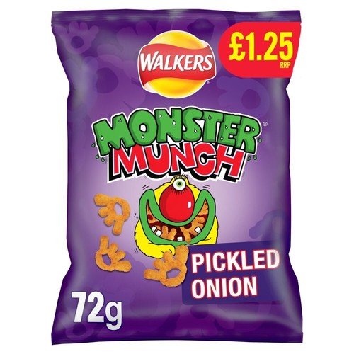 Walkers monster munch - munch, pickled