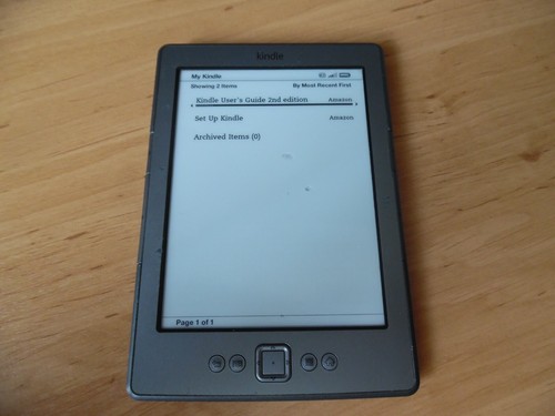 Amazon kindle d01100 4th - d01100, gen