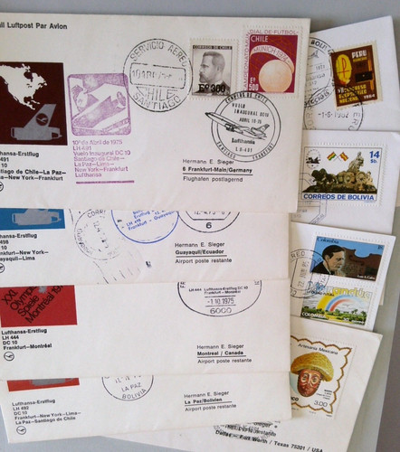 Lufthansa flight covers - 8,