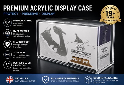 Pokemon acrylic display case - pokemon,