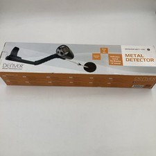 Denver MET 100 metal detector boxed adjustable length treasure hunting