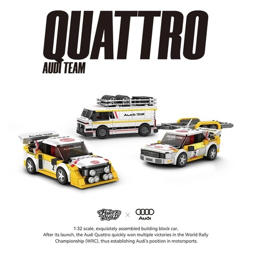 Audi quattro rally racing - rally, team
