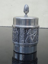 Norsk Tinn Pewter Lidded