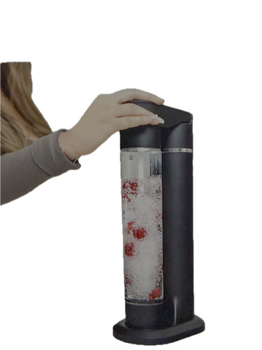 Sparkling water maker black - water,