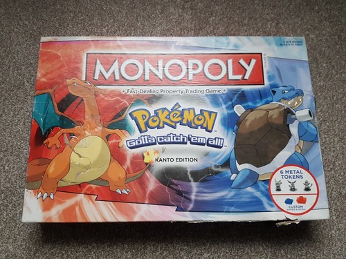Pokemon monopoly kanto edition - pokemon,