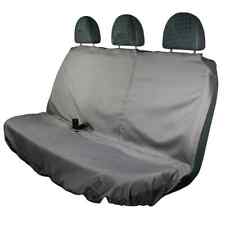 Universal Rear Bench Seat Covers in Grey Large Vans (Crew Cab)