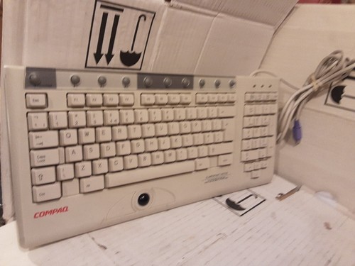 Compaq keyboard trackball - compaq,