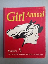 Vintage Girl  Annuals x 2 -