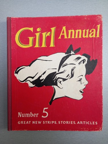 Vintage girl annuals - girl,
