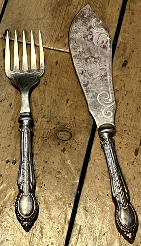 Antique ornate silver - ornate,