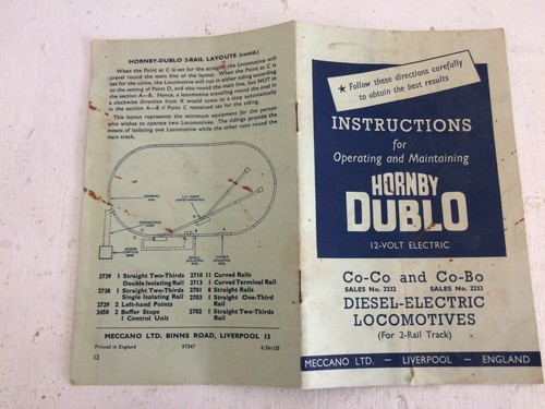 Hornby dublo original - hornby,