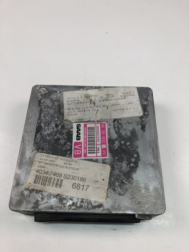 Saab 900 gearbox - ii, control