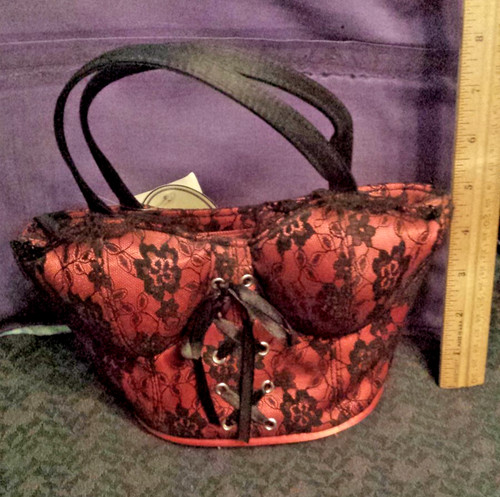 Purse handbag red - purse,