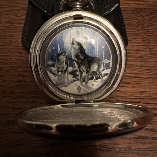 Franklin mint the - timber, wolf